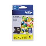 BRO-TIN-LC75Y-TINTA BROTHER LC75YXL LC75Y COLOR AMARILLO