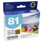 EPS-TIN-T081520-TINTA EPSON 81 COLOR CYAN LIGHT T081520