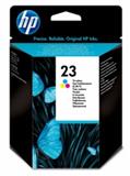 HP-TIN-C1823D-CARTUCHO DE TINTA HP 23 TRICOLOR ORIGINAL C1823D