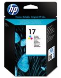 HP-TIN-C6625A-CARTUCHO DE TINTA HP 17 TRICOLOR ORIGINAL C6625A