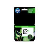 HP-TIN-CZ117AL-CARTUCHO DE TINTA HP 670XL NEGRO ORIGINAL CZ117AL