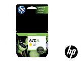 HP-TIN-CZ120AL-CARTUCHO DE TINTA HP 670XL AMARILLO ORIGINAL CZ120AL