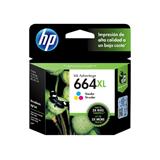 HP-TIN-F6V30AL-CARTUCHO DE TINTA HP 664XL TRICOLOR ORIGINAL F6V30AL