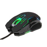 IC-CO-179164-MOUSE GAMING MANHATTAN 179164 CABLE 2 METROS NEGRO CON VERDE