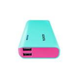 PB-ADA-PT100AT-POWER BANK ADATA PT100 AZUL CON ROSA 10000 MAH