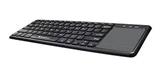 TZ-ACC-TEC01B-TECLADO MINI INALAMBRICO TECHZONE TZ18TEC01BT BLUETOOTH COLOR NEGRO