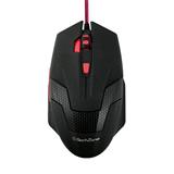 TZ-ACC-TZGAME-MOUSE GAMER ALAMBRICO TECHZONE TZ16MOU01-JUEGO CONEXION PUERTO USB COLOR NEGRO