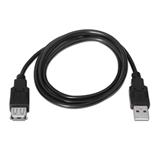 BR-CO-102345-CABLE BROBOTIX 102345 CABLE USB A-B EXTENSION V2.0 4.5M 4.5 METROS NEGRO MACHO A HEMB...