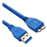 BR-CO-364110-CABLE DE TRANSFERENCIA DE DATOS BROBOTIX 364110 USB V3.0 TIPO A A MICRO USB AZUL 1 ME...