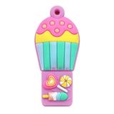 BR-ME-19043212-MEMORIA USB BROBOTIX 190432-12 DE 32GB DE CUPCAKE LOLLYPOP