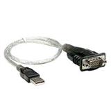 IC-CO-205146-CONVERTIDOR DE SEÑAL MANHATTAN 205146 USB A SERIAL GRIS