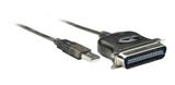 IC-CO-317474-CONVERTIDOR DE SEÑAL MANHATTAN 317474 USB A PARALELO NEGRO