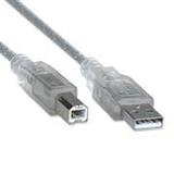 IC-CO-340465-CABLE MANHATTAN 340465 USB A-B 4.5 M GRIS A MACHO A B MACHO