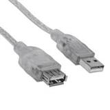 IC-CO-340502-CABLE MANHATTAN 340502 EXTENSION USB 4.5 METROS GRIS MACHO A HEMBRA