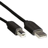 IC-CO-342650-CABLE MANHATTAN 342650 USB A-B 1.8 METROS NEGRO MACHO A MACHO