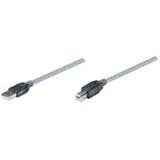 IC-CO-510424-CABLE DE TRANSFERENCIA DE DATOS MANHATTAN 510424 MACHO A HEMBRA PLATA 11 METROS