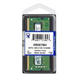 ME-KIN-KVR24S-MEMORIA RAM GENERICA KINGSTON 4 GB EMBALAJE SODIMM TECNOLOGIA DDR4 VELOCIDAD DE 2400 ...