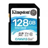 ME-KIN-SDG128G-MEMORIA SD KINGSTON CANVAS SDG/128GB DE 128 GB CLASE 10