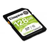 ME-KIN-SDS128G-MEMORIA SD KINGSTON CANVAS SDS/128GB DE 128 GB CLASE 10