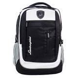 TZ-MOC-LG19BP07-MOCHILA NEGRO BLANCO TECHZONE LG19BP07 DE POLIESTER