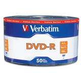 VER-DIS-97493D-DVD DVD-R VERBATIM VB97493 CAPACIDAD 4.7GB VELOCIDAD 16X CAMPANA DE 50 PIEZAS