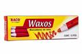 MARCADOR DE CERA ROJO REDONDO BACO WAXOS PAPEL 12 PIEZAS-Baco