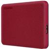 DISCO DURO EXTERNO TOSHIBA HDTCA20XR3AA 2 TB COLOR ROJO-Toshiba