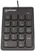 TECLADO NUMERICO USB NEGRO-Manhattan