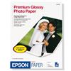 PAPEL FOTOGRAFICO EPSON PREMIUM SATINADO S041286 TAMAÑO CARTA 8.5 X 11´´ 20 HOJAS-Epson