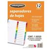 SEPARADOR WILSON JONES P2458 CON 12 DIVISIONES-Acco