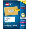 ETIQUETAS LASER BLANCAS AVERY 30603 DE 5.1X10.2 CM 1 PAQUETE-Avery