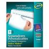 SEPARADOR AVERY 11450 CON 8 DIVISIONES-Avery