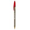 BOLIGRAFO BIC CRISTAL BOLD COLOR ROJO DE PUNTO GRUESO 1.6 MM REDONDO 1 PIEZA-BIC