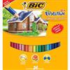 LAPICES DE COLORES BIC 9324 DE RESINA 1 CAJA CON 24 PIEZAS-BIC