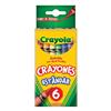 CRAYONES CRAYOLA COLOR SURTIDO CAJA CON 6 PIEZAS-Crayola