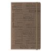 CUADERNO DE NOTAS RAYA FORTEC 192 HOJAS PASTA RIGIDA TIPO PIEL COSIDO/PEGADO 1 PZA-Fortec