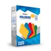 FOLDER FORTEC 1162 TAMAÑO CARTA 1 PAQUETE CON 100 PIEZAS-Fortec