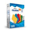 FOLDER FORTEC 3070 TAMAÑO OFICIO PAQUETE CON 4 PIEZAS-Fortec