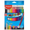 LAPICES DE COLORES MAPED 832017 DE MADERA 1 CAJA CON 36 PIEZAS-Maped