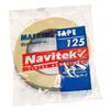 CINTA ADHESIVA MASKING TAPE NAVITEK 125 COLOR BLANCA DE 48 MM X 50 M 1 PZA-Navitek