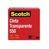 CINTA ADHESIVA CORTE FACIL SCOTCH 550 TRANSPARENTE DE 12 MM X 65 M 1 PZA-3M