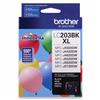 CARTUCHO DE TINTA BROTHER LC203BK NEGRO-Brother