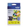 TINTA BROTHER LC75YXL LC75Y COLOR AMARILLO-Brother