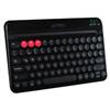 TECLADO MULTIDISPOSITIVO ACTECK AC-926638 INALAMBRICO NEGRO-Acteck