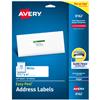 ETIQUETA BLANCA INKJET 1 1/3 X 4IN(350 ETIQUETAS) #-Avery