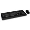 KIT TECLADO Y MOUSE MICROSOFT PP3-00004 CONEXION INALAMBRICO COLOR NEGRO-Microsoft