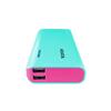 POWER BANK ADATA PT100 AZUL CON ROSA 10000 MAH-ADATA