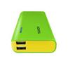 POWER BANK ADATA PT100 VERDE CON AMARILLO 10000 MAH-ADATA