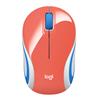 MOUSE LOGITECH MINI M187 INALAMBRICO CONEXION USB COLOR CORAL-Logitech