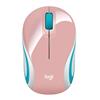 MOUSE LOGITECH MINI M187 INALAMBRICO CONEXION USB COLOR BLOSSOM-Logitech